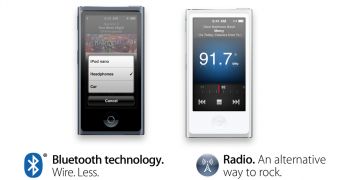 iPod nano 7G: Connect to Bluetooth Gear