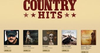 Country Music Hits in iTunes