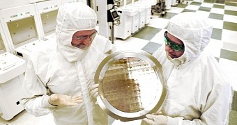 A 7nm wafer at SUNY Polytechnic Institute