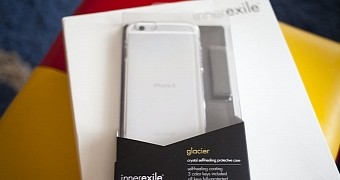 innerexile glacier Crystal Instant Self-Repair iPhone 6 Case Review - Video Comparison