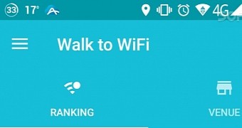 Instabridge Wi-Fi list