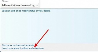 This is what you need to click to launch IE