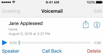 Voicemail on iOS 9