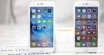 iPhone 6s Plus and iPhone 6 Plus side by side