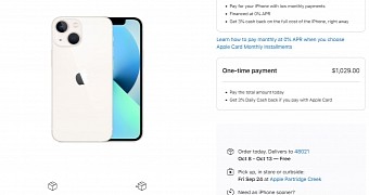iPhones now shipping in October