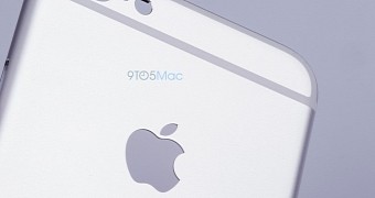 iPhone 6s back view