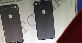 One of the leaks allegedly showing the iPhone 7 design