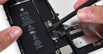 The existing iPhone battery uses a rectangular shape