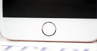 iPhone 6s Plus fingerprint sensor