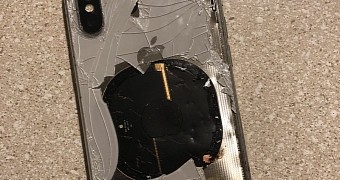 Exploded iPhone X