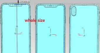 Alleged iPhone X Plus schematic
