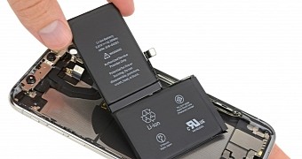 iPhone X battery unit