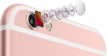 The iPhone 6s iSight camera