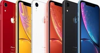 Apple's iPhone XR is available in multiple colors