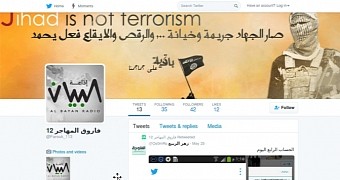 Screenshot of one of the Twitter accounts used to spread the malicious app