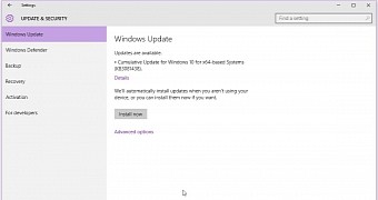 The update is now being shipped to Windows 10 PCs