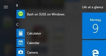 Bash on SUSE on Windows