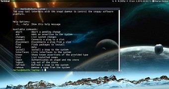 Snappy running on Ubuntu 16.04 LTS