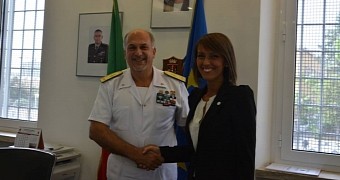 Ruggiero Di Biase and Sonia Montegiove