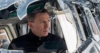 Daniel Craig as James Bond in official still for “SPECTRE”