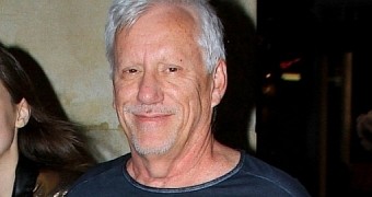 Actor James Woods and his 20-year-old girlfriend Kristen Bauguess in 2013