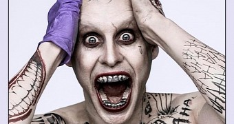 Jared Leto is a tattooed Joker for “Suicide Squad,” coming in 2016