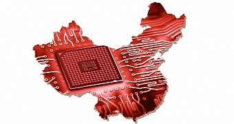 Chinese semiconductor map