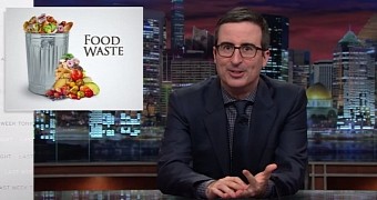 John Oliver tackles food waste in America in new episode of HBO show