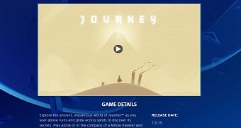 Journey is coming to PS4 soon