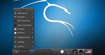 Kali Linux 2016.2 with Enlightenment