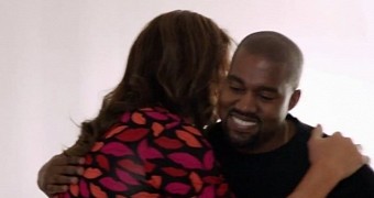 Caitlyn Jenner and Kanye West share an awkward side-hug on I Am Cait series premiere