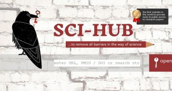 Sci-Hub frontpage