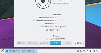 KDE Neon 5.7