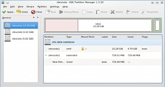 KDE Partition Manager 2.2.0 released