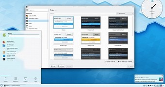 KDE Plasma desktop