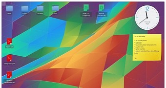 KDE Plasma 5.4.1 desktop