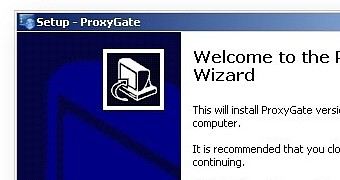 Legitimate ProxyGate installer