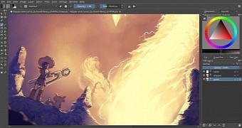 Krita 3.1.2 Free Digital Painting App Released with Audio Support for Animations