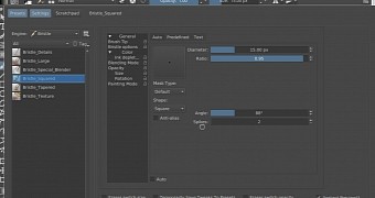 Krita to support config of stacked brushes