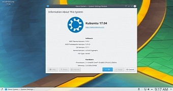 Kubuntu 17.04 with KDE Plasma 5.9.3