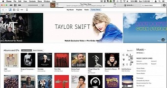 iTunes Store for music