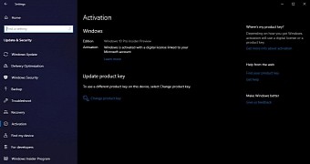 Product keys are used to activate Windows 10