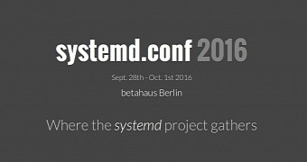 systemd.conf 2016