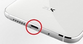 Lenovo-Backed ZUK Z1 Render Surfaces, Shows USB Type-C Port
