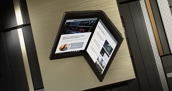 The foldable PC will launch later this year