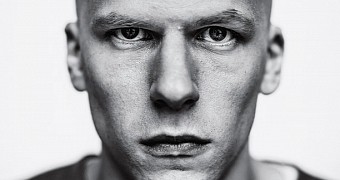 Jesse Eisenberg in first official photo for “Batman V. Superman: Dawn of Justice,” in character as Lex Luthor