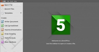 LibreOffice 5.0 new selection menu