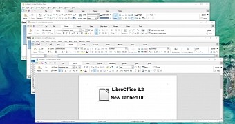 LibreOffice 6.2 with NotebookBar Tabbed UI