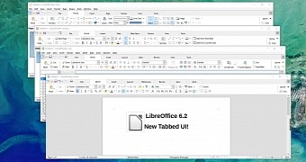 LibreOffice 6.2's new tabbed UI
