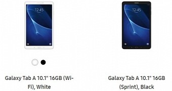 Samsung Galaxy Tab A 10.1 in the US